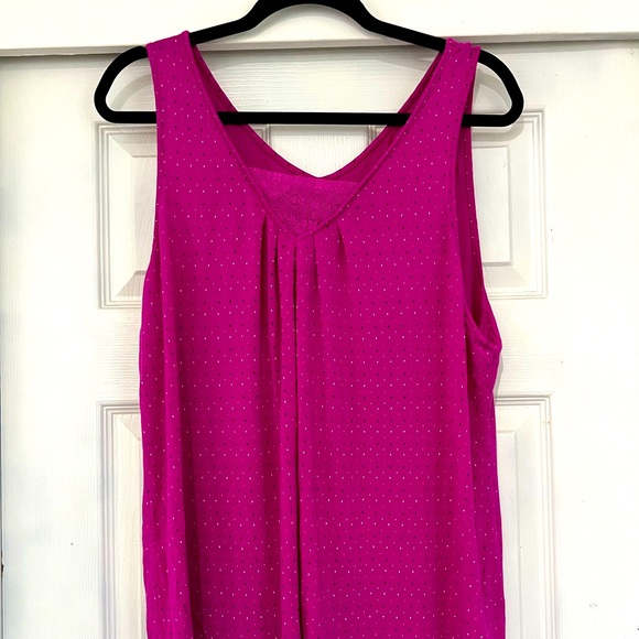 NWOT: Sleeveless Polka Dot PJ Set - Picture 4 of 4